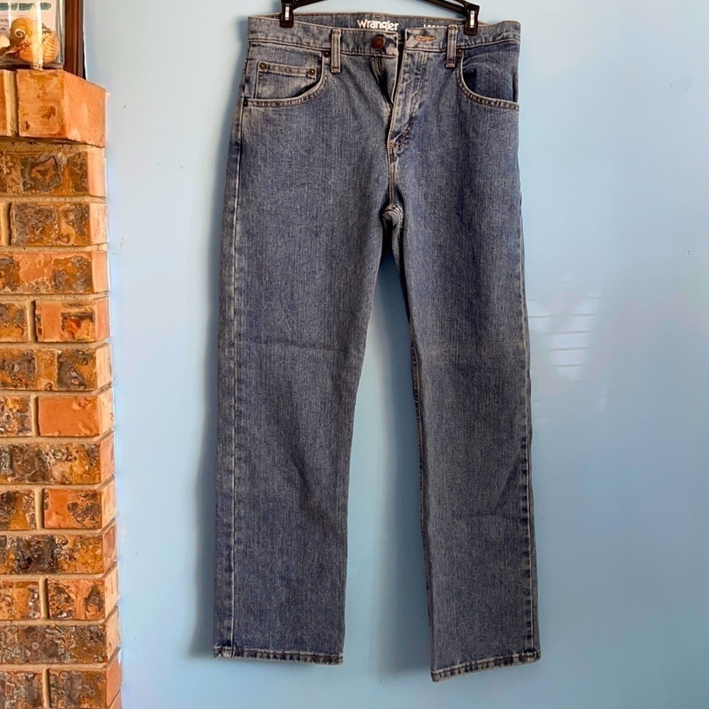 𝅺nwot Wrangler Crescent Moon Loose Fit Jeans US 30